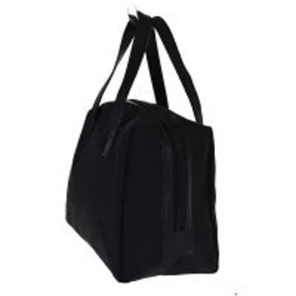 Gucci Black Canvas Leather Handbag GG Black